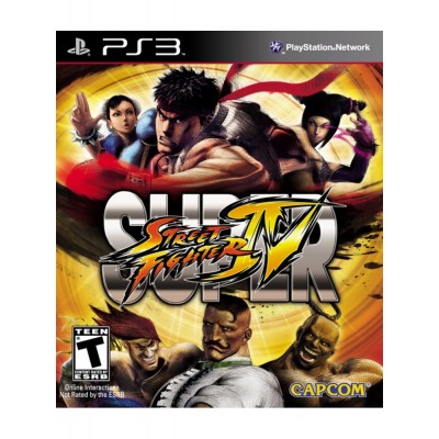 Super Street Fighter 4 [PS3, английская версия]